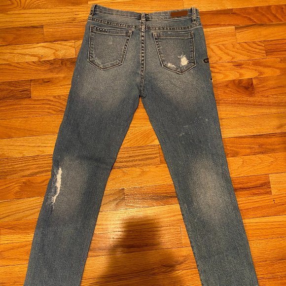 BLANKNYC Ripped Jeans with Zippers - Picture 2 of 4